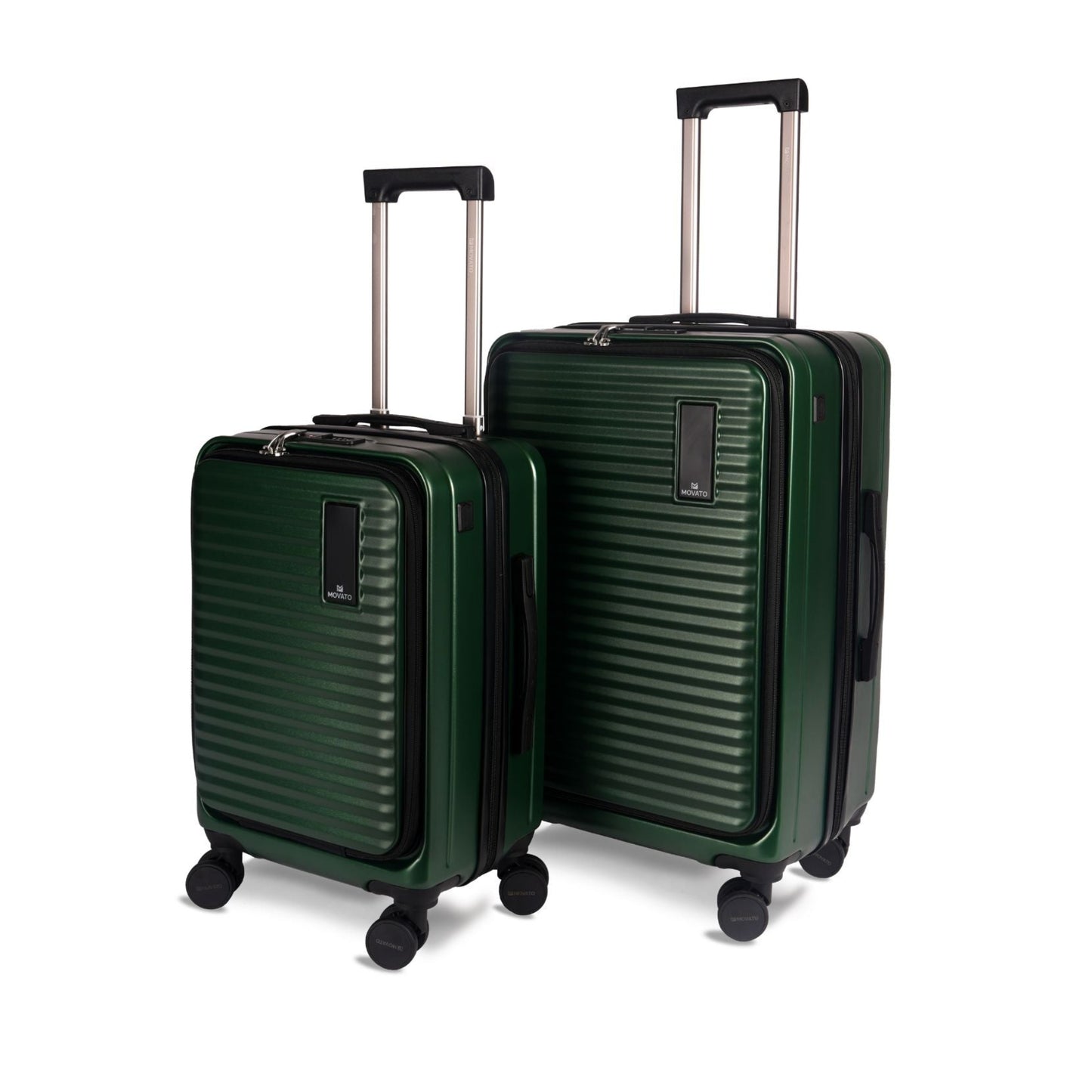Movato Orlando Trolley Bag - Set of 2 (Medium + Large)