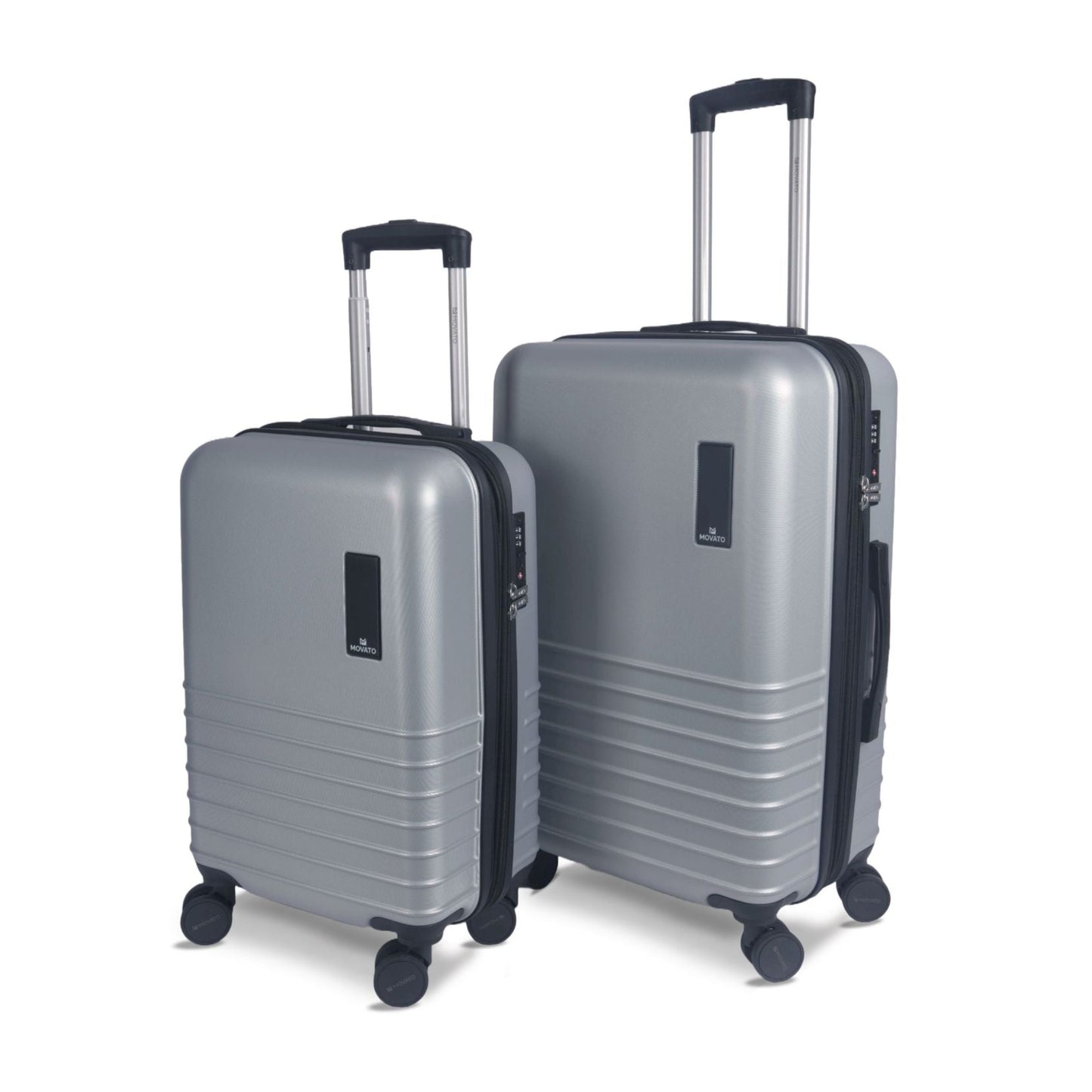 Movato Madison Trolley Bag - Set of 2 (Cabin + Medium)