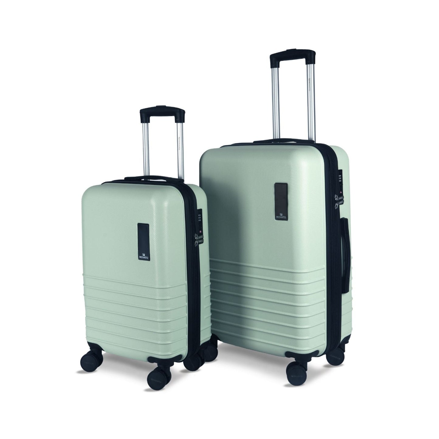 Movato Madison Trolley Bag - Set of 2 (Cabin + Medium)