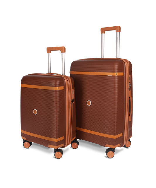 Movato Arizona Trolley Bag - Set of 2 (Cabin + Medium)