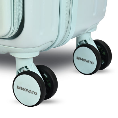 Movato Bizz Trolley Bag - Set of 2 (Cabin + Large)