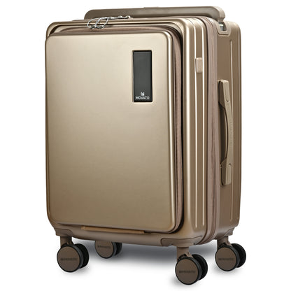 Movato Bizz Trolley Bag - Set of 2 (Cabin + Large)