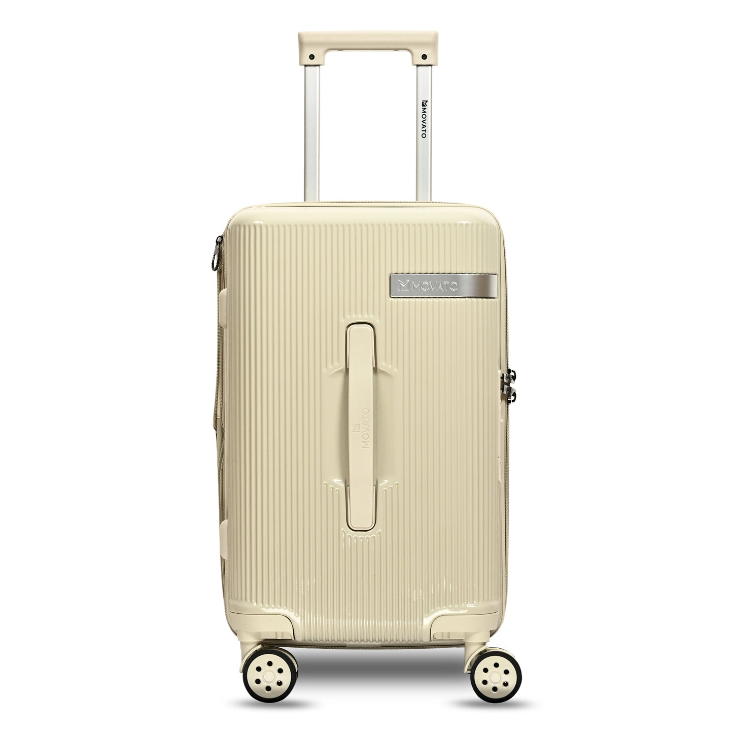 Movato Austin Trolley Bag - Set of 3(Cabin + Medium + Large)