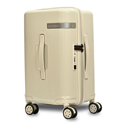 Movato Austin Trolley Bag - Set of 3(Cabin + Medium + Large)