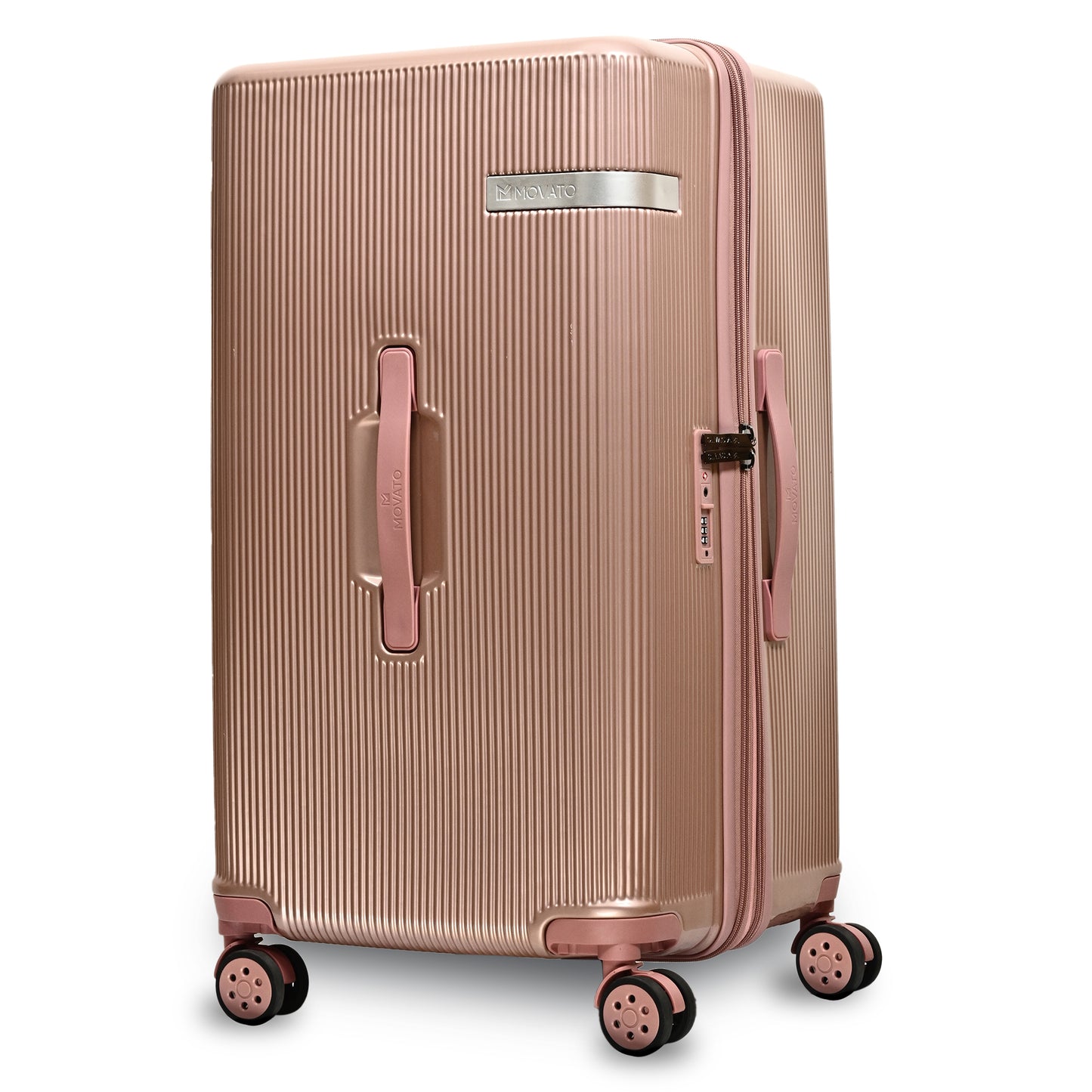Movato Austin Trolley Bag - Set of 3(Cabin + Medium + Large)