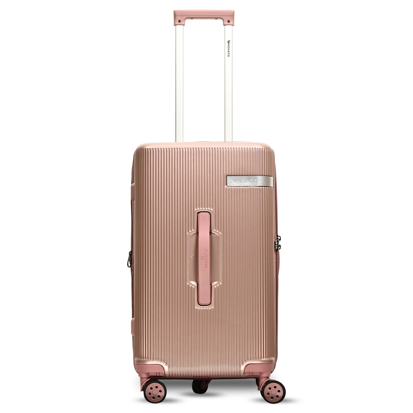 Movato Austin Trolley Bag - Set of 3(Cabin + Medium + Large)