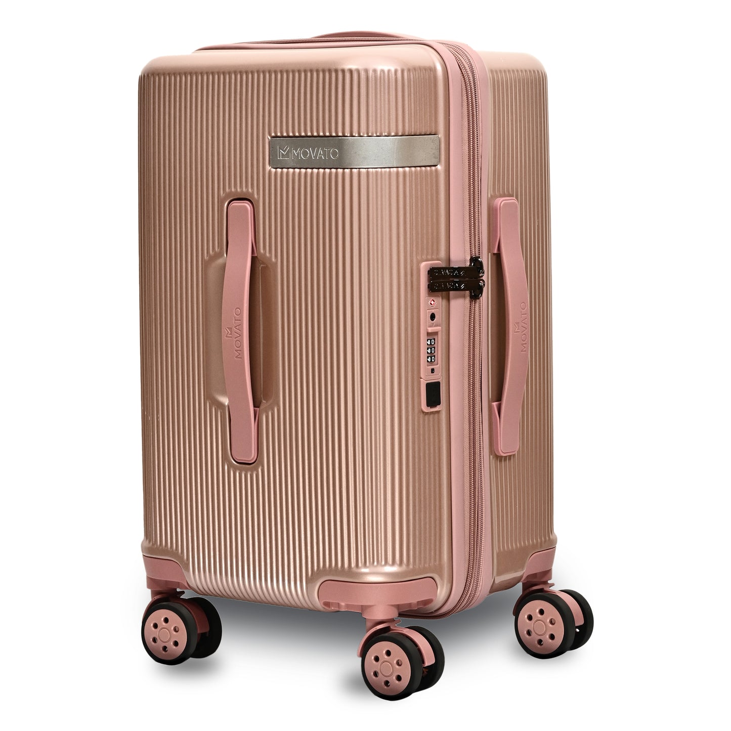 Movato Austin Trolley Bag - Set of 3(Cabin + Medium + Large)
