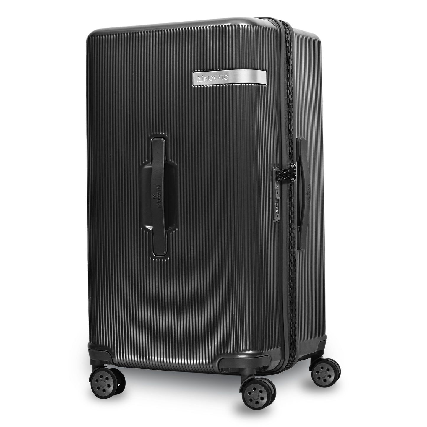 Movato Austin Trolley Bag - Set of 3(Cabin + Medium + Large)
