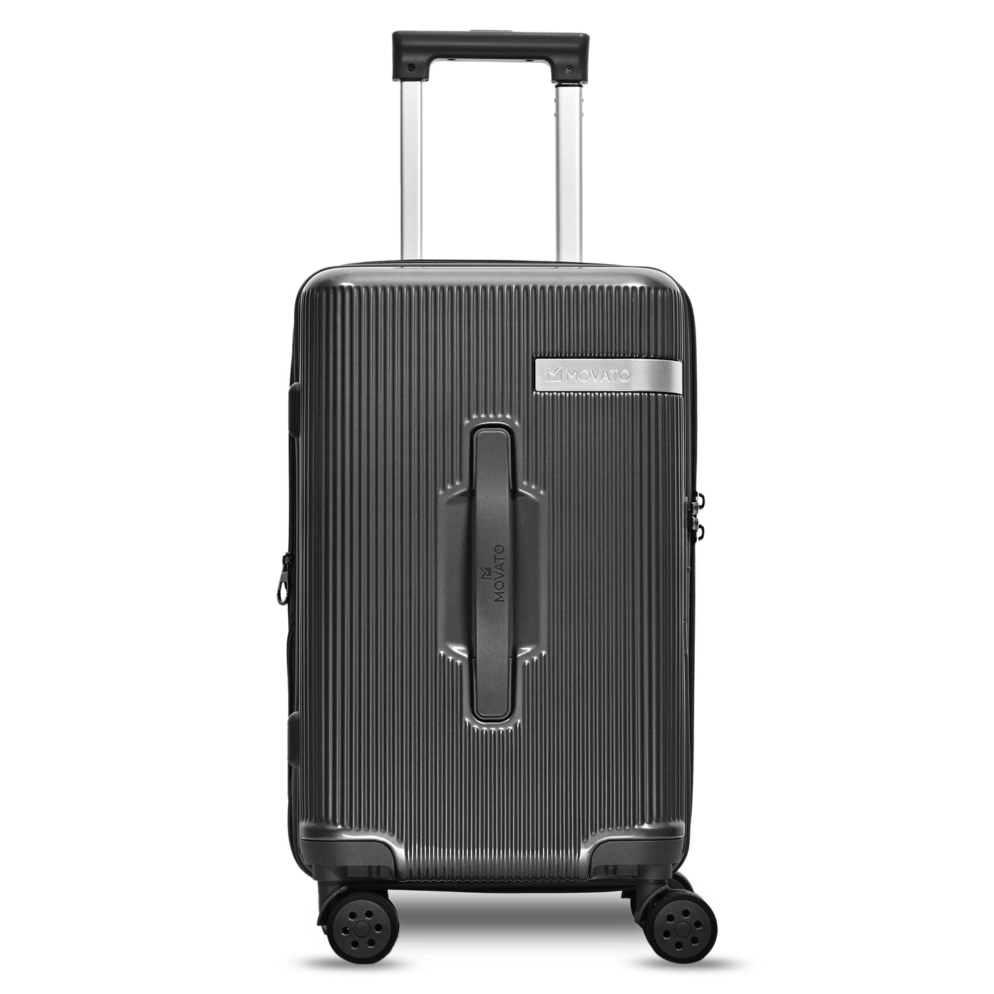 Movato Austin Trolley Bag - Set of 3(Cabin + Medium + Large)