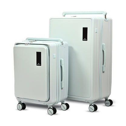 Movato Bizz Trolley Bag - Set of 2 (Cabin + Large)