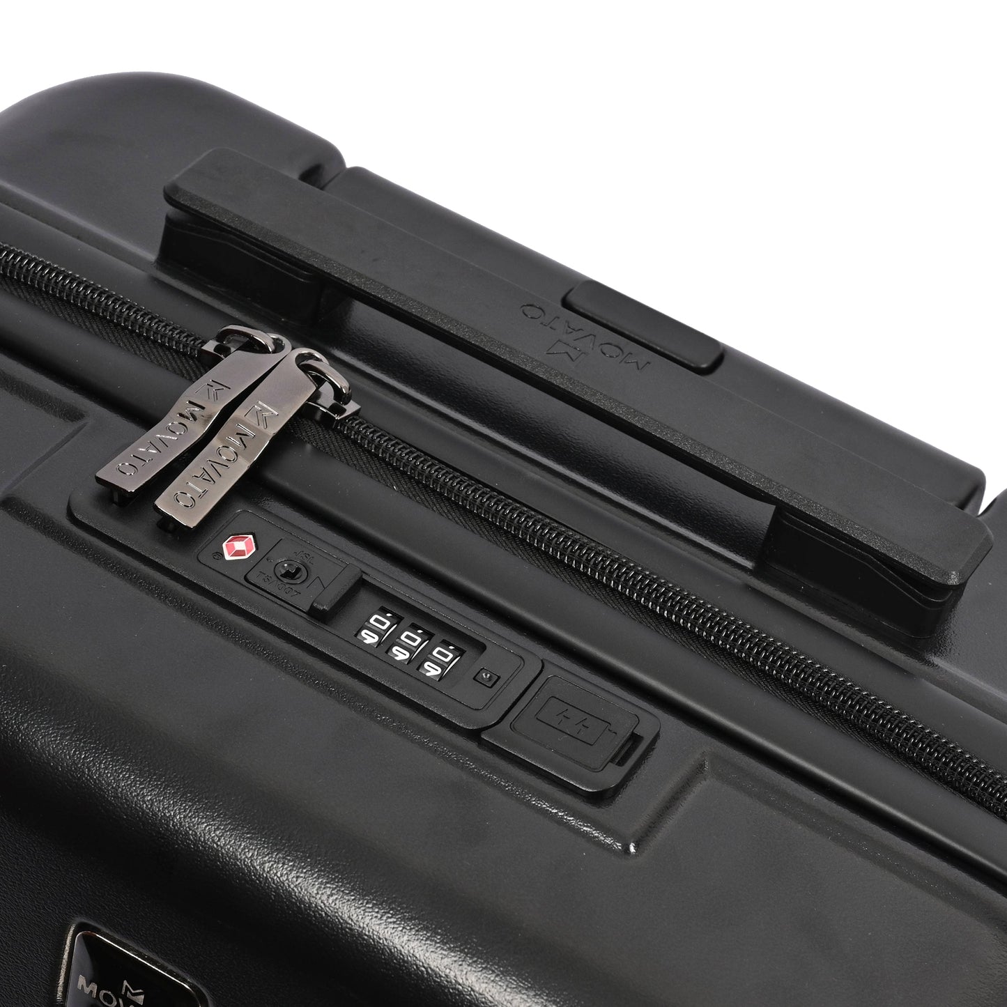 Movato Denver Trolley Bag - Set of 3 - (Cabin + Medium + Large)