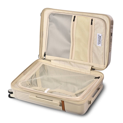 Movato Denver Trolley Bag - Set of 3 - (Cabin + Medium + Large)