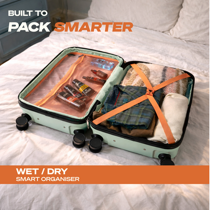 Movato Madison Trolley Bag - Set of 2 (Cabin + Medium)