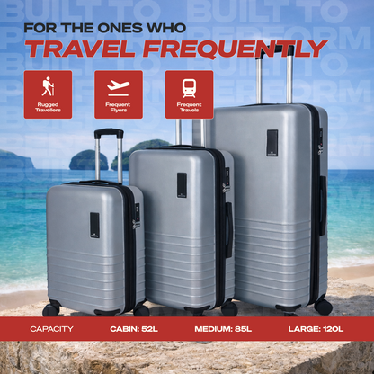 Movato Madison Trolley Bag - Set of 3