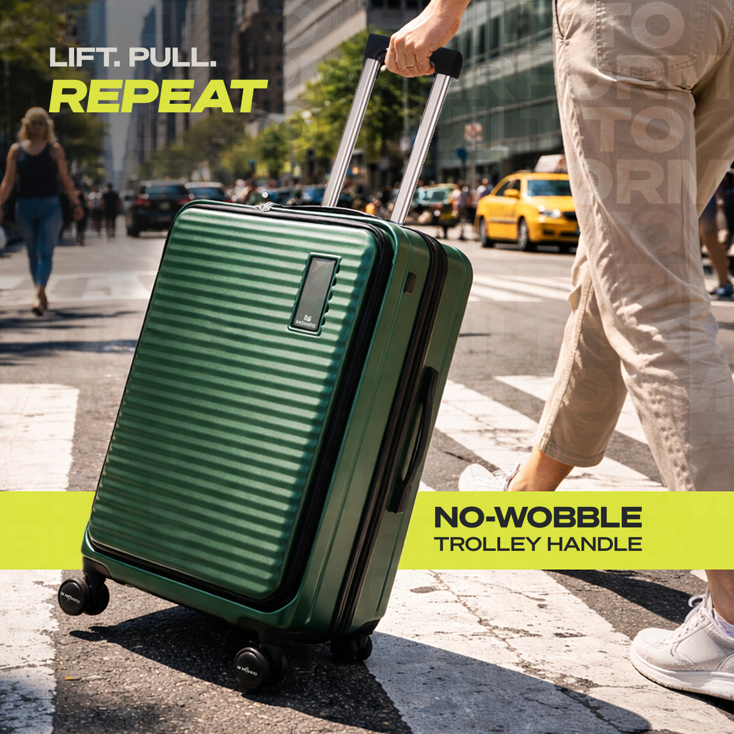 Movato Orlando Trolley Bag - Large (76 cm)