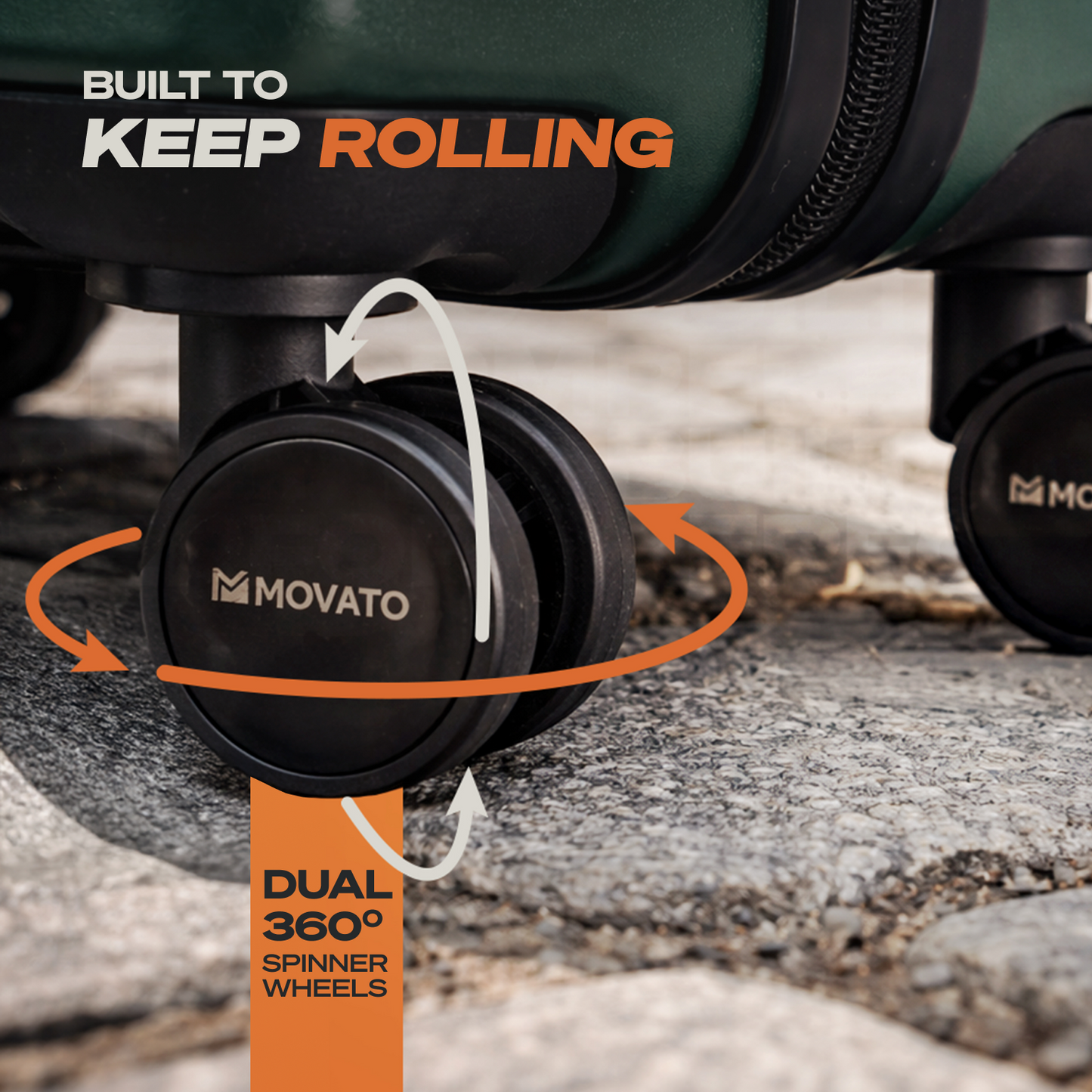 Movato Orlando Trolley Bag - Large (76 cm)