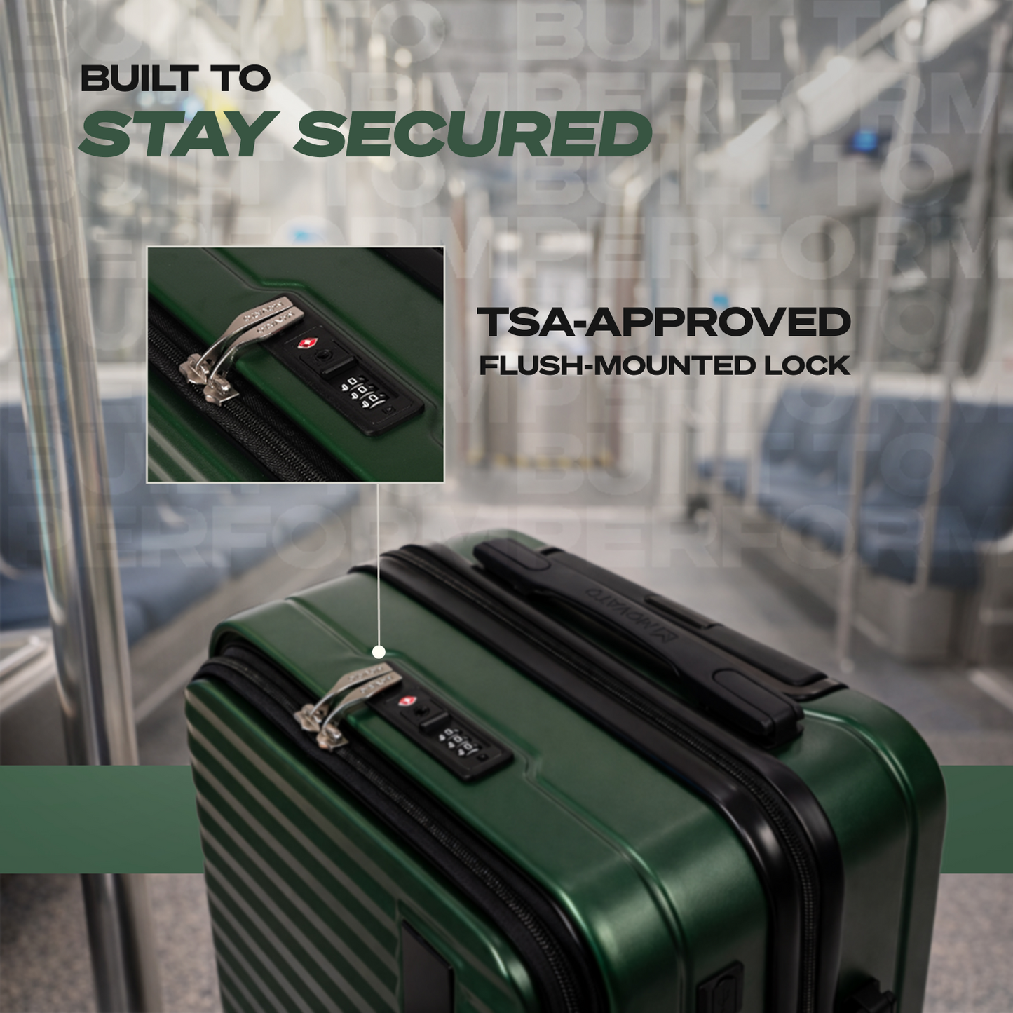 Movato Orlando Trolley Bag - Large (76 cm)