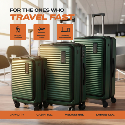 Movato Orlando Trolley Bag - Set of 3