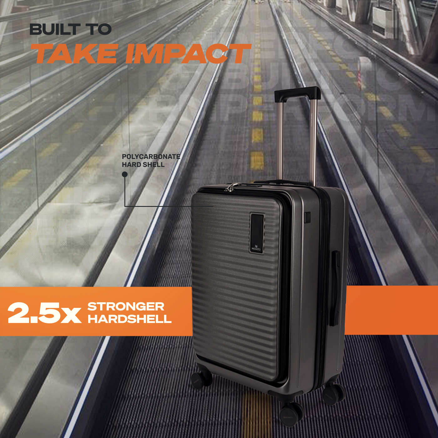 2.5× Reinforced Hard Shell