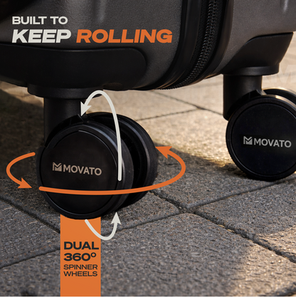 Movato Orlando Trolley Bag - Large (76 cm)