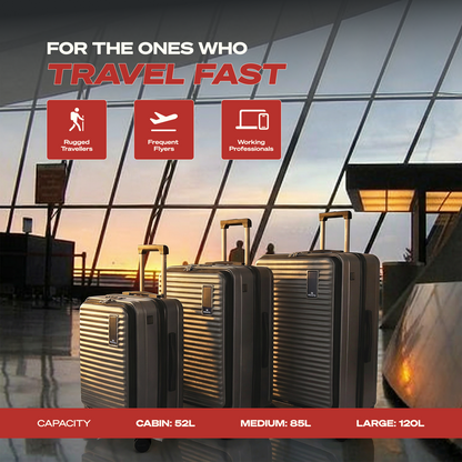 Movato Orlando Trolley Bag - Set of 3