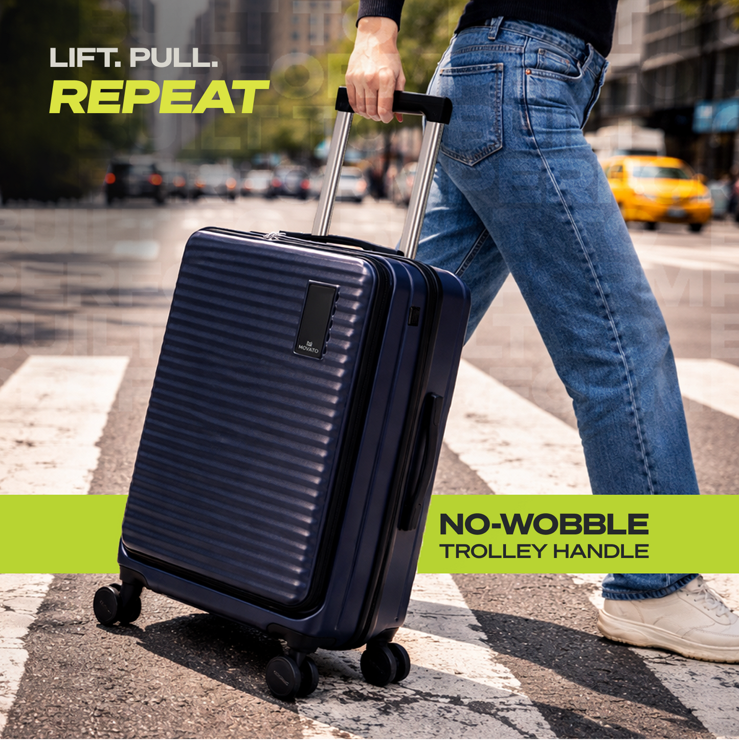 Movato Orlando Trolley Bag - Large (76 cm)