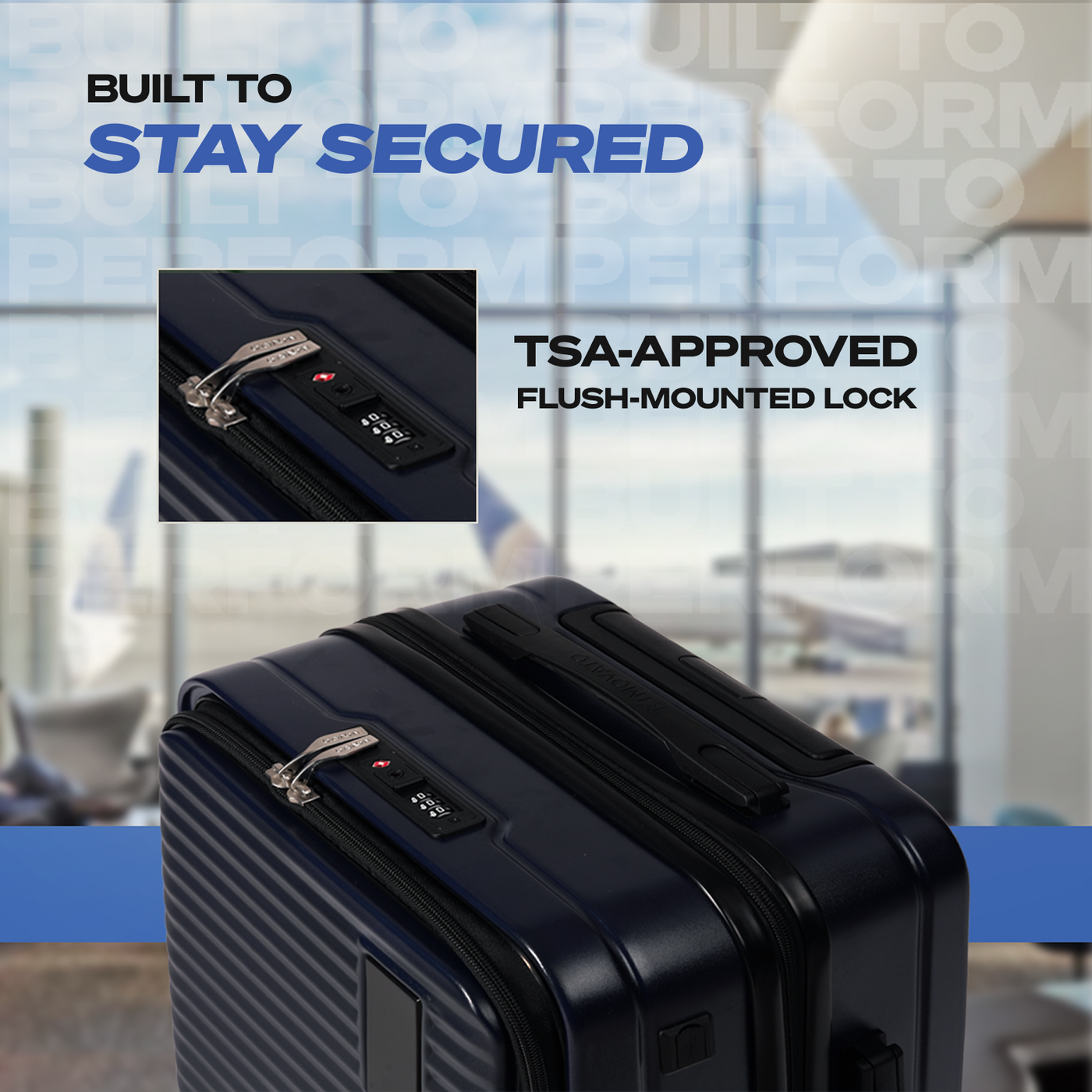 Expandable Cabin Design with TSA Lock