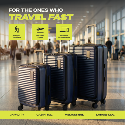 Movato Orlando Trolley Bag - Set of 3