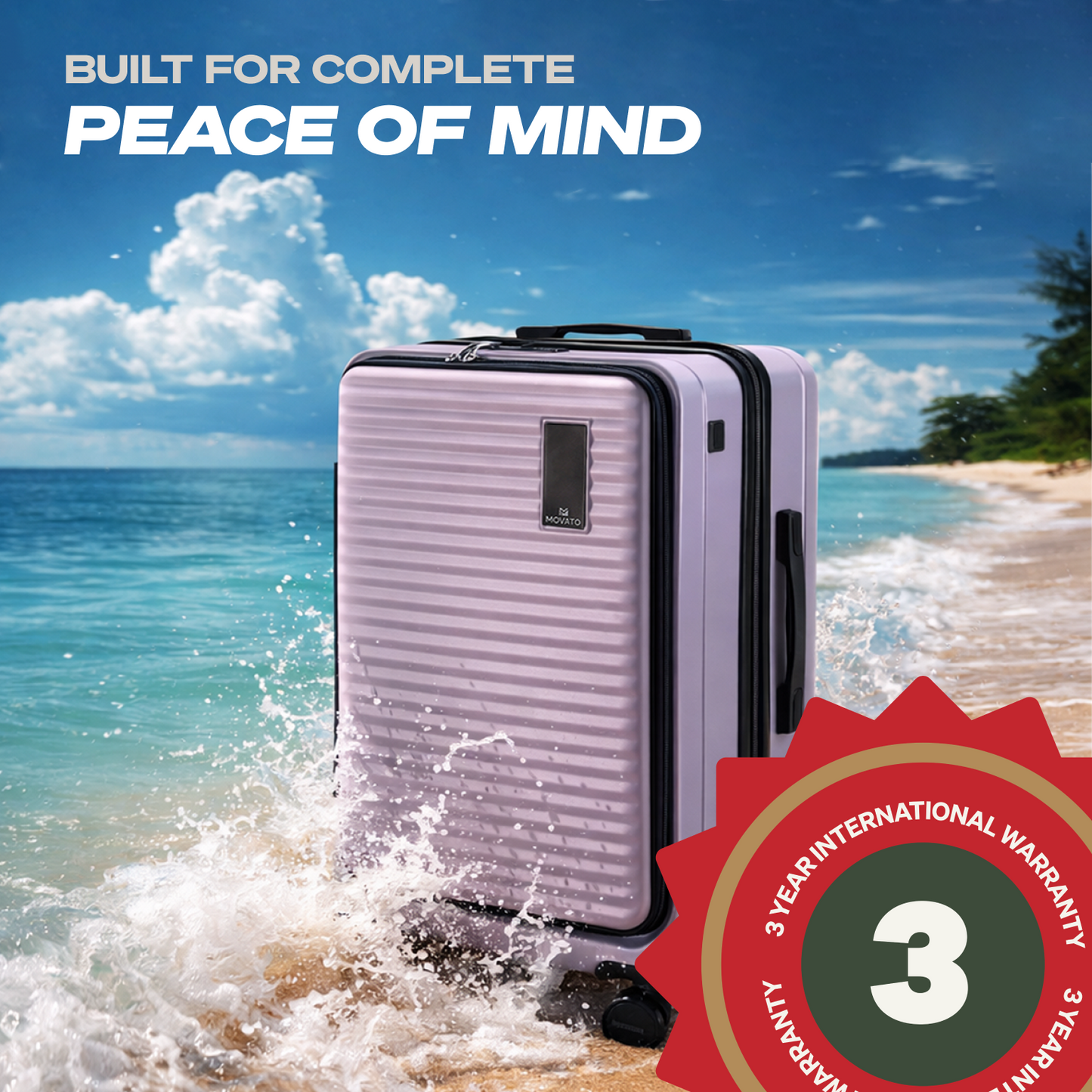 Movato Orlando Trolley Bag - Large (76 cm)