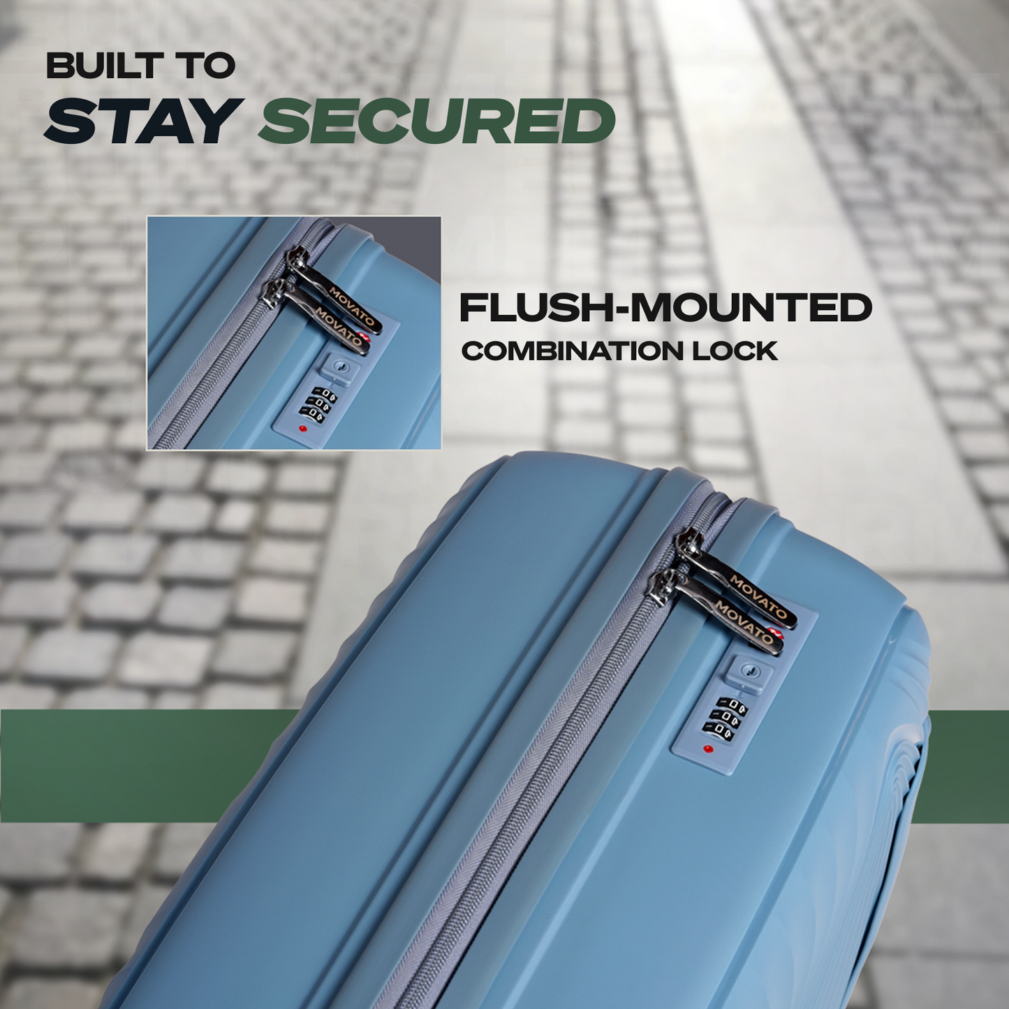 Movato Phoenix Trolley Bag - Cabin (55 cm)