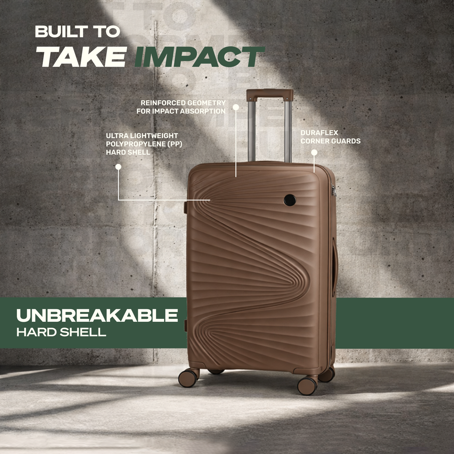 Movato Phoenix Trolley Bag - Cabin (55 cm)