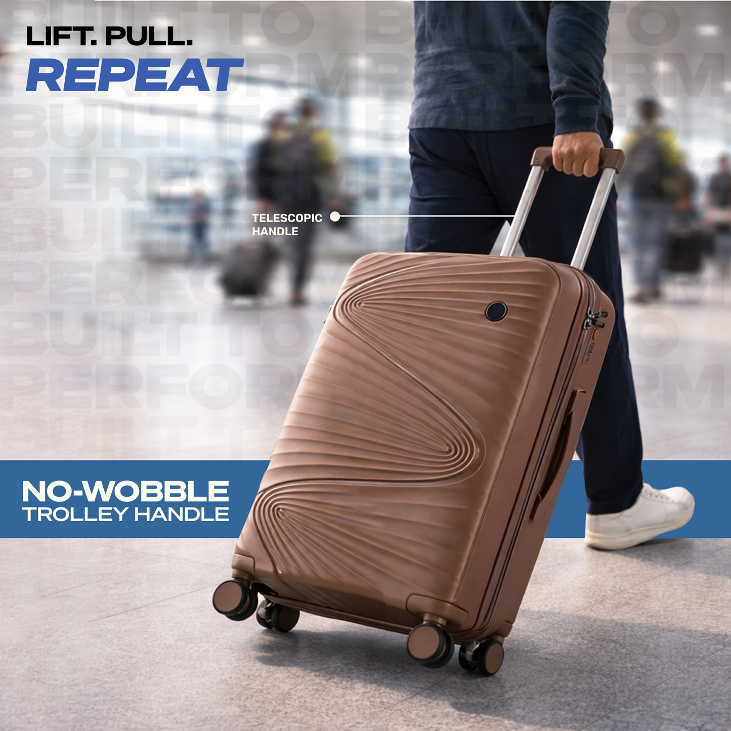 Movato Phoenix Trolley Bag - Cabin (55 cm)