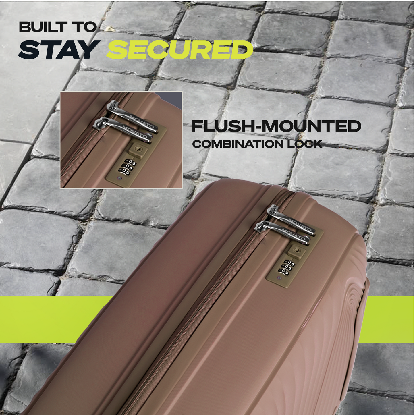 Movato Phoenix Trolley Bag - Cabin (55 cm)