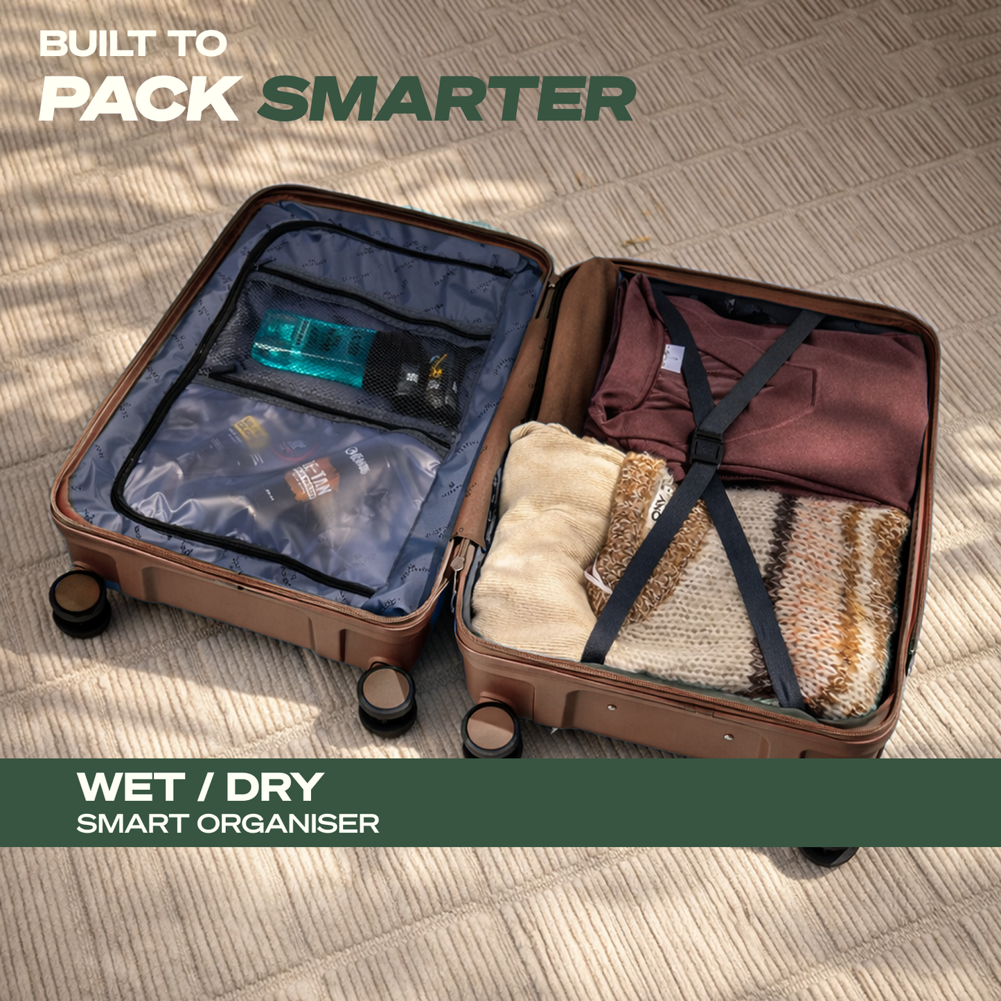 Movato Phoenix Trolley Bag - Cabin (55 cm)