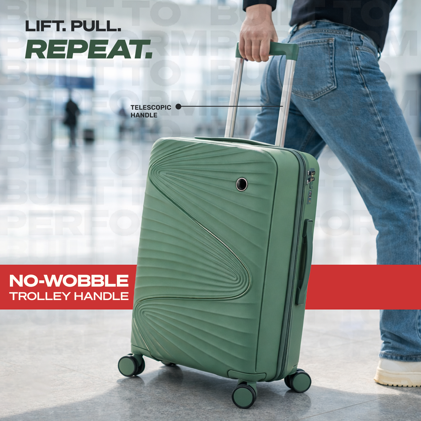 Movato Phoenix Trolley Bag - Cabin (55 cm)