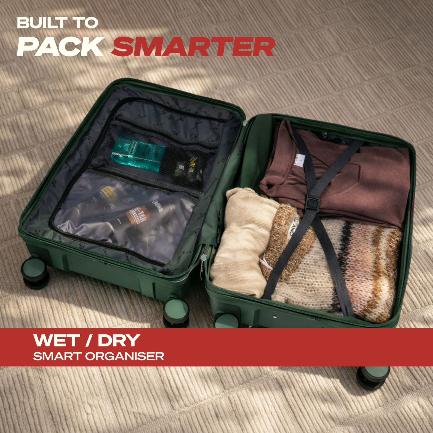 Movato Phoenix Trolley Bag - Cabin (55 cm)