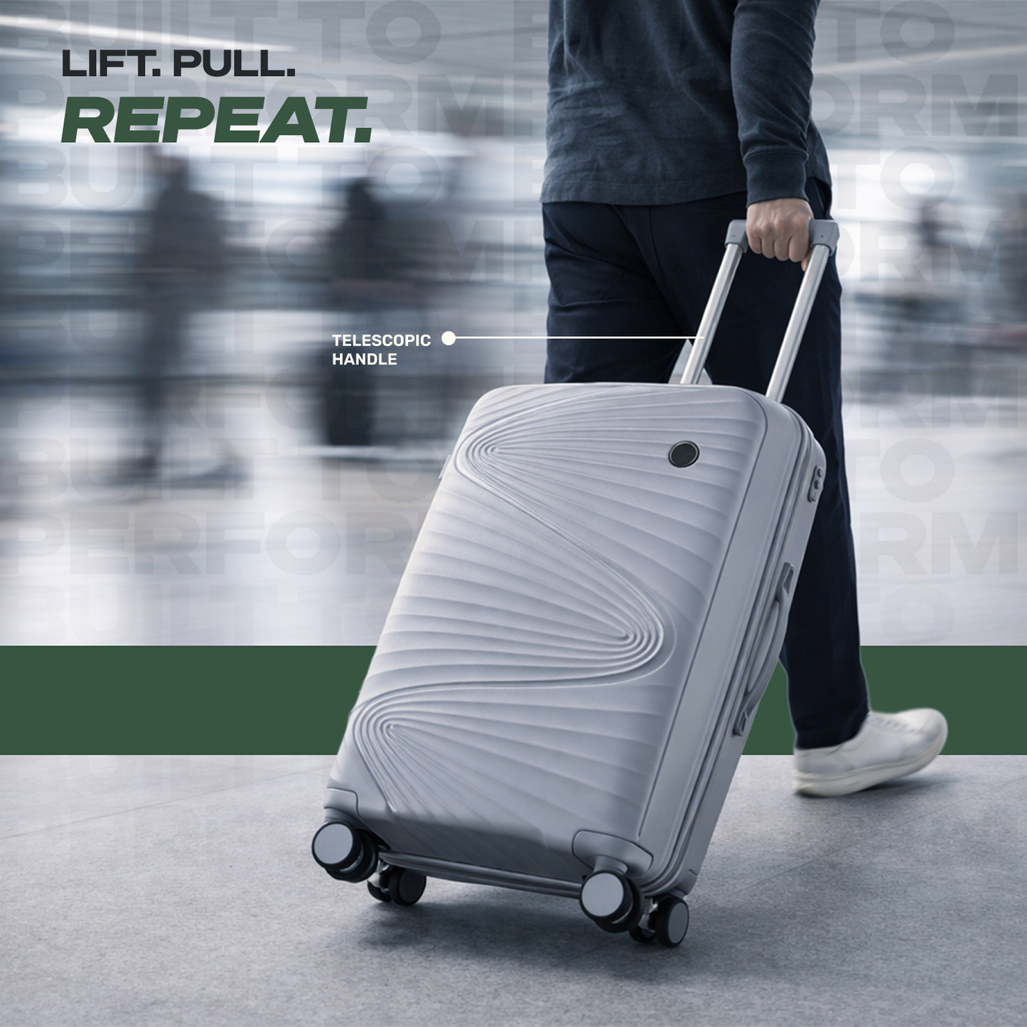 Movato Phoenix Trolley Bag - Cabin (55 cm)