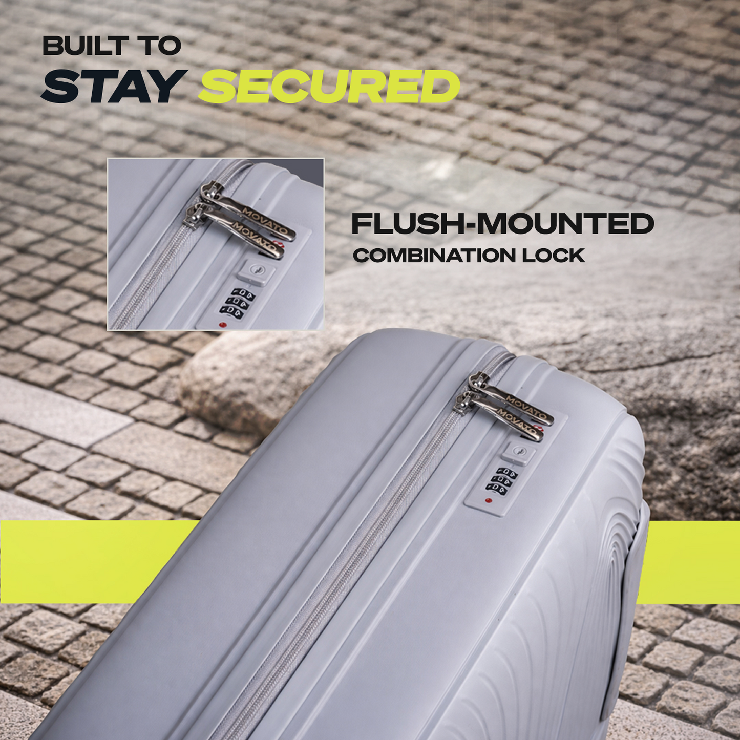 Movato Phoenix Trolley Bag - Cabin (55 cm)