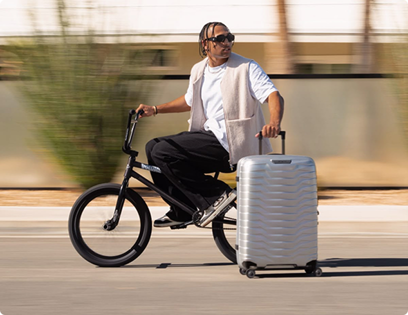 Easy-to-Handle Hard Shell Suitcases