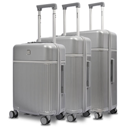 Movato Denver Trolley Bag - Set of 3 - (Cabin + Medium + Large)